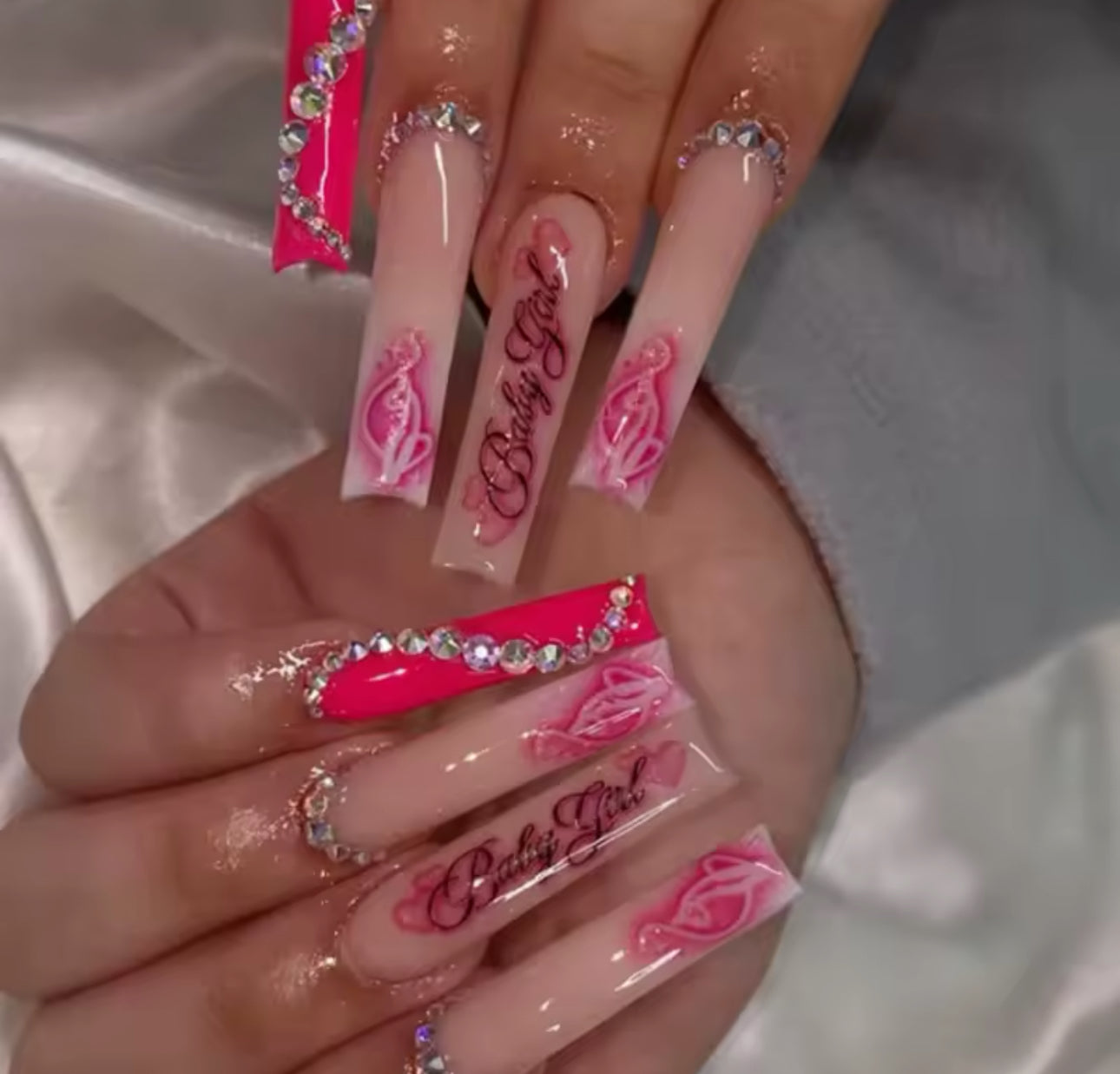 Babygirl Press Ons🥰